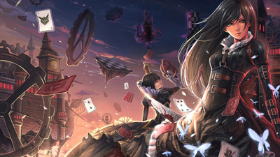 

Akhuratha Anime alice-alice-madness-returns-upscaled Wall Poster Paper Print(12 inch X 18 inch, Rolled)