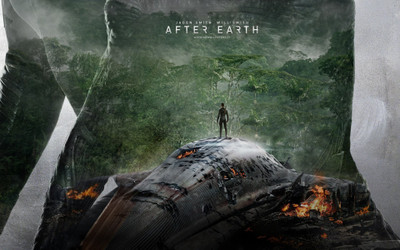 

Aabhaas -steel-superman-photo-movie-after-earth Wall Poster Paper Print(12 inch X 18 inch, Rolled)