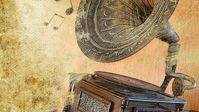 

retro-player-musics Wall Poster Paper Print(12 inch X 18 inch, Rolled)