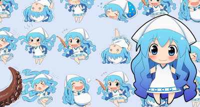 

Akhuratha Anime anime-shinryaku-ika-musume Wall Poster Paper Print(12 inch X 18 inch, Rolled)