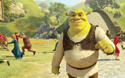 

Wall Poster a/wallpaper-shrek-wallpapaers-fourth-tapety-film-sky-pozadia-forever-after-movie-strana Paper Print(12 inch X 18 inch, Rolled)