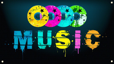 

music-colorful Wall Poster Paper Print(12 inch X 18 inch, Rolled)