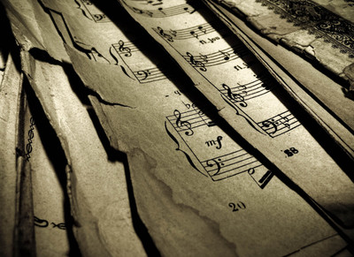 

old-music-sheets Wall Poster Paper Print(12 inch X 18 inch, Rolled)