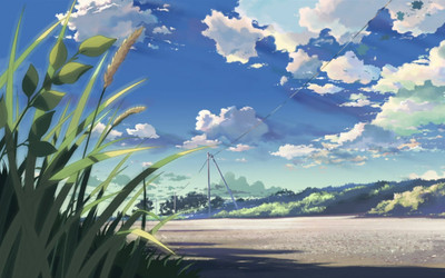 

Akhuratha Anime second-centimeters-roads Wall Poster Paper Print(12 inch X 18 inch, Rolled)