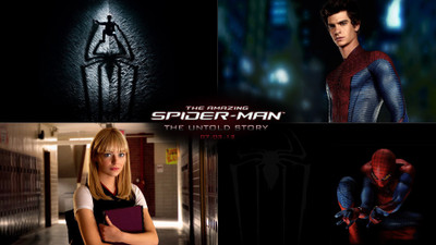 

Akhuratha -man-spider-amazing-upcoming-movies-collage-title-images-clubs-photos-image Wall Poster Paper Print(12 inch X 18 inch, Rolled)