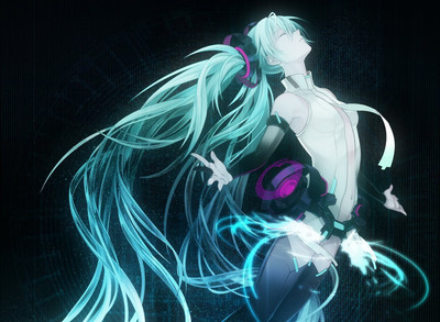 

Akhuratha Anime vocaloid-hatsune-miku-hatsune-miku-append Wall Poster Paper Print(12 inch X 18 inch, Rolled)