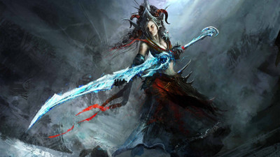 

Akhuratha Anime ice-sword-emos-images Wall Poster Paper Print(12 inch X 18 inch, Rolled)