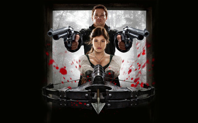 

Aabhaas gemma-arterton-women-guns-movies-men-blood-splatters-actors-jeremy-renner-bow-and-arrow-hansel-and-gretel-witch-hunters Wall Poster Paper Print(12 inch X 18 inch, Rolled)