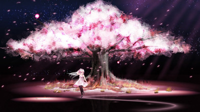 

Akhuratha Anime atree-wallpaer-sakura Wall Poster Paper Print(12 inch X 18 inch, Rolled)