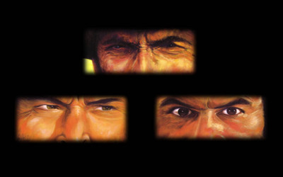 

Akhuratha clint-eastwood-eli-wallach-harold-and-kumar-kal-penn-lee-van-cleef- Wall Poster Paper Print(12 inch X 18 inch, Rolled)