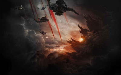 

Aabhaas movie-godzilla- Wall Poster Paper Print(12 inch X 18 inch, Rolled)