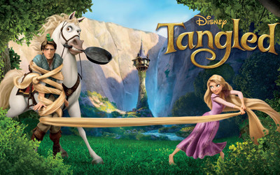 

Aabhaas -animated-images-wallapapers-vista-tangled Wall Poster Paper Print(12 inch X 18 inch, Rolled)