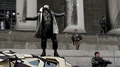 

Aabhaas -the-dark-knight-rises-bane-movies Wall Poster Paper Print(12 inch X 18 inch, Rolled)
