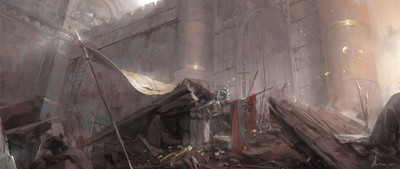 

Akhuratha Anime anime-landscapes-swords-weapons-buildings-death-armor-pixiv-fantasia Wall Poster Paper Print(12 inch X 18 inch, Rolled)