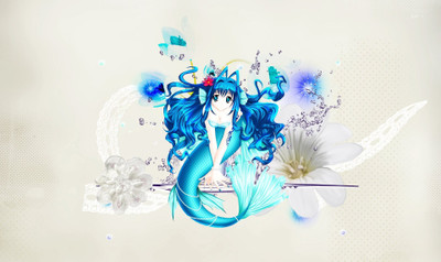 

Akhuratha Anime wanime-mermaid Wall Poster Paper Print(12 inch X 18 inch, Rolled)