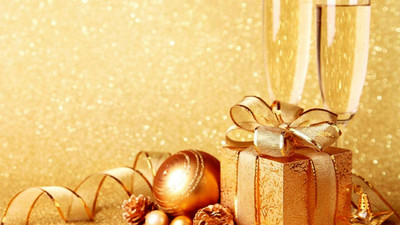 

Akhuratha Anime achristmas-celebration-champagne-cones-ballss Wall Poster Paper Print(12 inch X 18 inch, Rolled)
