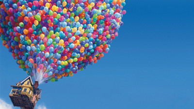 

Wall Poster a/wallpaper-pixar-images-cars-balloons-movie Paper Print(12 inch X 18 inch, Rolled)