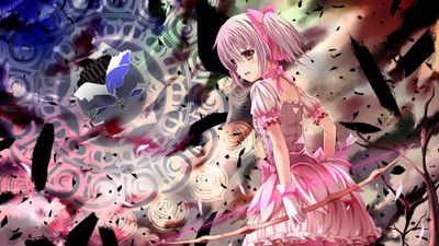 

Akhuratha Anime mahou-shoujo-madoka-magica-kaname-madoka Wall Poster Paper Print(12 inch X 18 inch, Rolled)