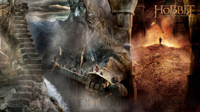 

Aabhaas hobbit-new-desolation-images-movie Wall Poster Paper Print(12 inch X 18 inch, Rolled)