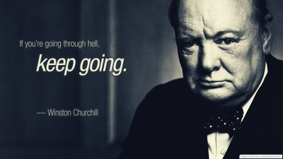 

Aabhaas Winston Churchill Wall Poster Fine Art Print(12 inch X 18 inch, Rolled)