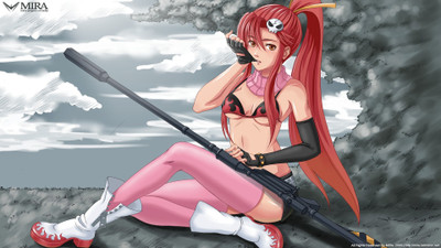 

Akhuratha Anime littner-yoko-redheads-tengen-toppa-gurren-lagann Wall Poster Paper Print(12 inch X 18 inch, Rolled)