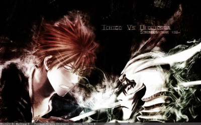 Akhuratha Anime ascreen-ichigo-ulquiorra-savers-bleach-image-conclusion-photos Wall Poster Paper Print(12 inch X 18 inch, Rolled)