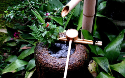 

Akhuratha spout-music-bamboo-scenics- Wall Poster Paper Print(12 inch X 18 inch, Rolled)
