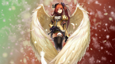 

Akhuratha Anime ahot-angels Wall Poster Paper Print(12 inch X 18 inch, Rolled)