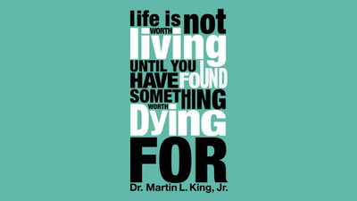 

Aabhaas Martin Luther King Wall Poster Fine Art Print(12 inch X 18 inch, Rolled)