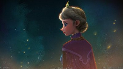 

Akhuratha -elsa-frozen-movies Wall Poster Paper Print(12 inch X 18 inch, Rolled)