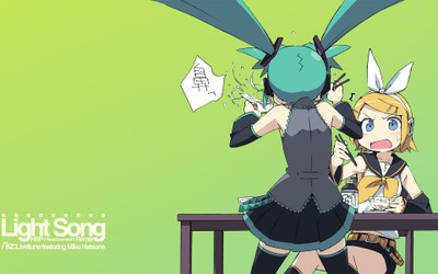 

Akhuratha Anime avocaloids-pozadia-tapety-boy-kanzaki-strana-green-albums-results-hatsune-kagamine Wall Poster Paper Print(12 inch X 18 inch, Rolled)