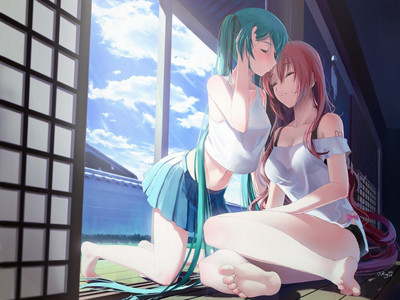 

Akhuratha Anime vocaloid-megurine-luka-hatsune-miku Wall Poster Paper Print(12 inch X 18 inch, Rolled)