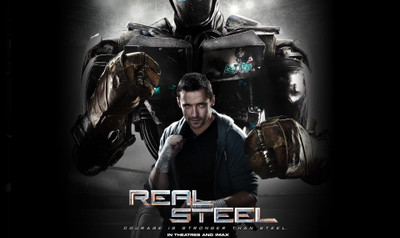 

Akhuratha real-steel-movie Wall Poster Paper Print(12 inch X 18 inch, Rolled)