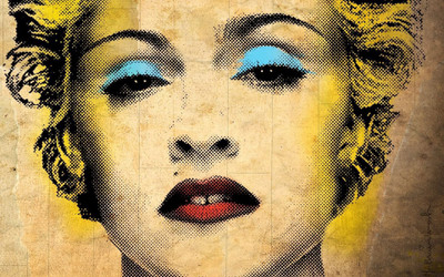 

madonnas-music-muzyka-original-gdefon Wall Poster Paper Print(12 inch X 18 inch, Rolled)