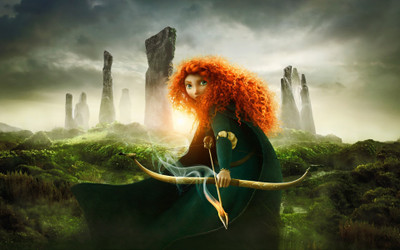 

movie-animation-brave-animated- Wall Poster Paper Print(12 inch X 18 inch, Rolled)