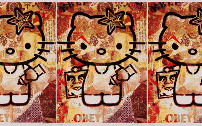 

Akhuratha Anime wall-kitty-hello-imagepages-images Wall Poster Paper Print(12 inch X 18 inch, Rolled)