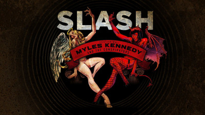 

slash-apocalyptic-love-rock-bands-rock-music-album-covers Wall Poster Paper Print(12 inch X 18 inch, Rolled)