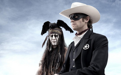 

Akhuratha 0black-domino-mask-johnny-depp-masks-movies-native-american-the-lone-ranger-tonto Wall Poster Paper Print(12 inch X 18 inch, Rolled)