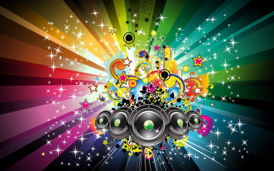 

music-imagenes-fotos-musica-parlantes-pantalla-fondos-ss Wall Poster Paper Print(12 inch X 18 inch, Rolled)