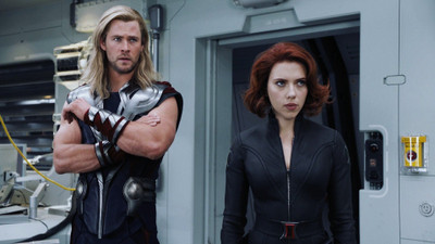 

Akhuratha movies-the-avengers-black-widow-thor Wall Poster Paper Print(12 inch X 18 inch, Rolled)