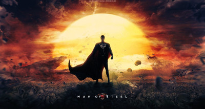 

Wall Poster w/man-of-steel-superman-movie Paper Print(12 inch X 18 inch, Rolled)