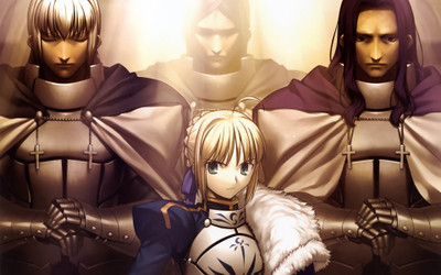 

Akhuratha Anime fatestay-night-saber Wall Poster Paper Print(12 inch X 18 inch, Rolled)