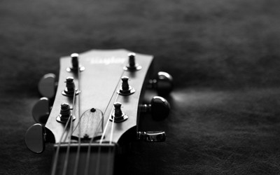 

Akhuratha -acoustic-guitars-monochrome-music Wall Poster Paper Print(12 inch X 18 inch, Rolled)