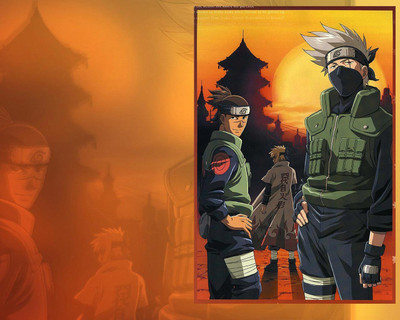 

Akhuratha Anime anime-naruto-naruto-shippuuden-hatake-kakashi-namikaze-minato-umino-iruka Wall Poster Paper Print(12 inch X 18 inch, Rolled)