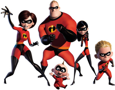 

Wall Poster /-incredibles Paper Print(12 inch X 18 inch, Rolled)