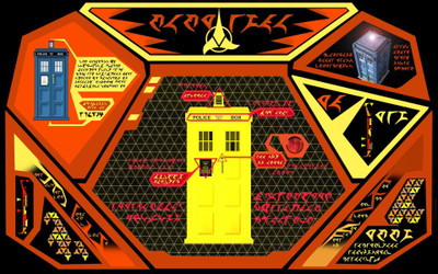 

Akhuratha -tardis-crossovers-doctor-klingons-trek-star-movie Wall Poster Paper Print(12 inch X 18 inch, Rolled)