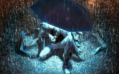 

Akhuratha Anime umbrella-guys Wall Poster Paper Print(12 inch X 18 inch, Rolled)