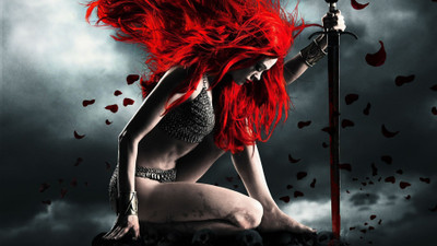 

Akhuratha red-sonja-movie-video Wall Poster Paper Print(12 inch X 18 inch, Rolled)