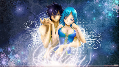 

Akhuratha Anime afairy-nurarihyon-charger-fullbuster-juvia-greys Wall Poster Paper Print(12 inch X 18 inch, Rolled)