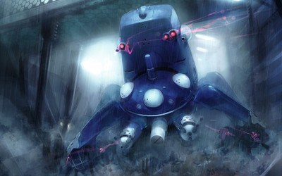 

Akhuratha Anime anime-ghost-in-the-shell-tachikoma-tanks-machines Wall Poster Paper Print(12 inch X 18 inch, Rolled)